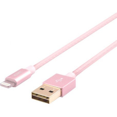 Кабель JCPAL Lightning - Dual USB, iPhone SE, 5, 5S, 6, 7, 7 Plus (Pink)
